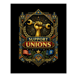 Póster Fuerza en Solidaridad