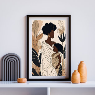 Póster Fuerza en su abrazo