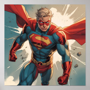 Póster Fuerza inquebrantable - El héroe invencible