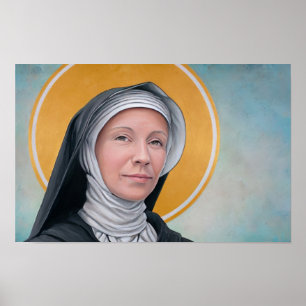 Póster Fuerza Suave en la Fe: Santa Emilia de Vialar