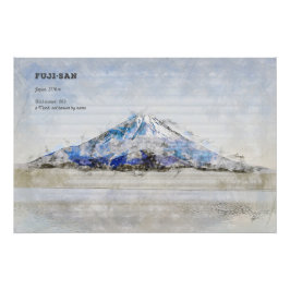Póster Fuji