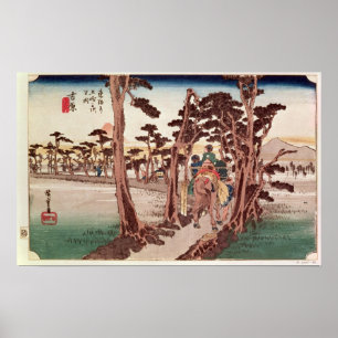 Póster Fuji from Yoshiwara