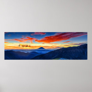 Póster Fuji - Japón