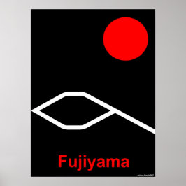 Póster Fujiyama