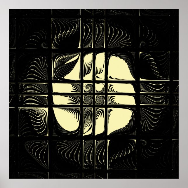 Póster Fulcrum en el estilo de Grunge (Frente)