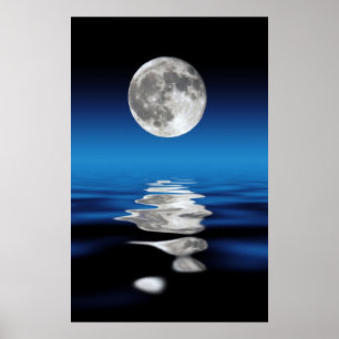 Póster Full moon poster