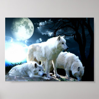 Póster Full Wolf Moon