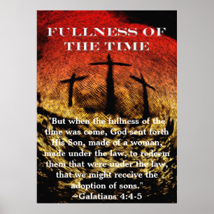 Póster Fullness of the Time Poster