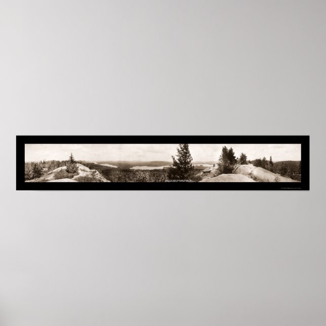 Póster Fulton Lakes NY Photo 1911 (Frente)