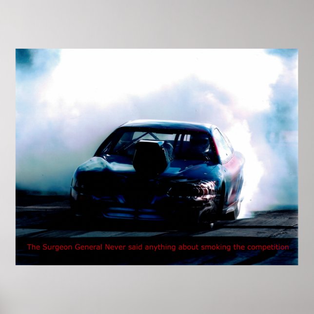 PÓSTER FUMAR LA COMPETENCIA (Frente)