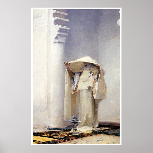 Póster Fumee d'ambre gris (Tangiers), 1880 (Frente)