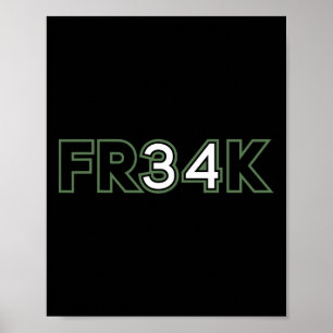Póster Fun Basketball Bball Freak