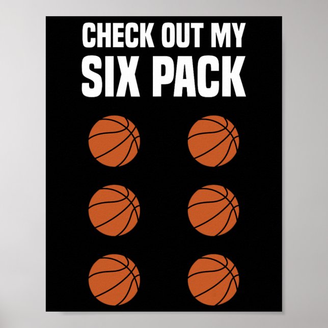 Póster Fun Basketball Six Pack Baloncesto (Frente)