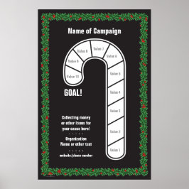 Póster Fun Candy Cane Goal