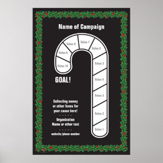 Póster Fun Candy Cane Goal