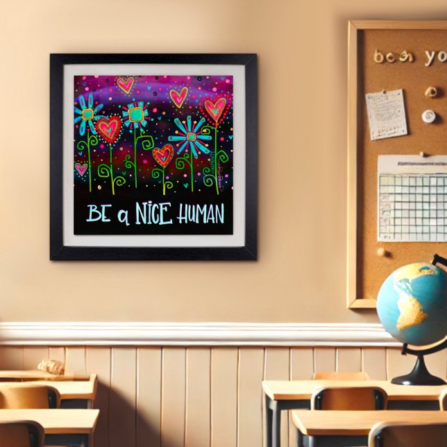 Póster Fun Floral De Moda Bonita Inespiritividad De Cita  (Subido por el creador)