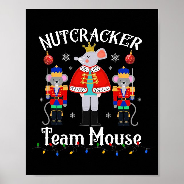 Póster Fun Nutcracker, Navidades de juguetes bailan con e (Frente)