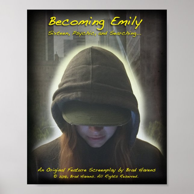 Póster Funcionario volviéndose Emily (Frente)