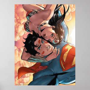 Póster Funda de historietas para superman/maravilla #11 V