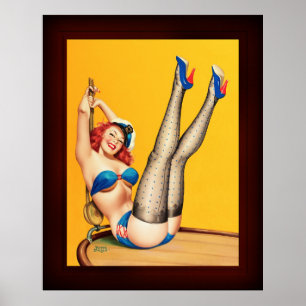 Póster Funda de pulpa de vuelo de Peter Driben