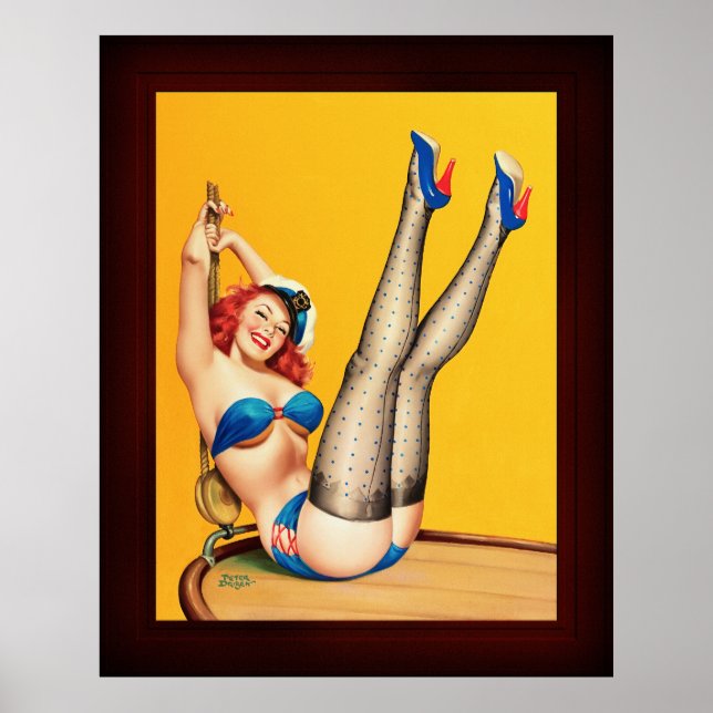 Póster Funda de pulpa de vuelo de Peter Driben (Frente)