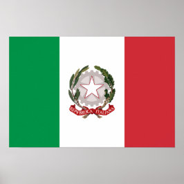 Póster Funda de teléfono con bandera de Italia