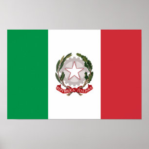 Póster Funda de teléfono con bandera de Italia