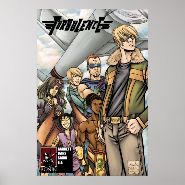 Póster Funda de turbulencia (Frente)