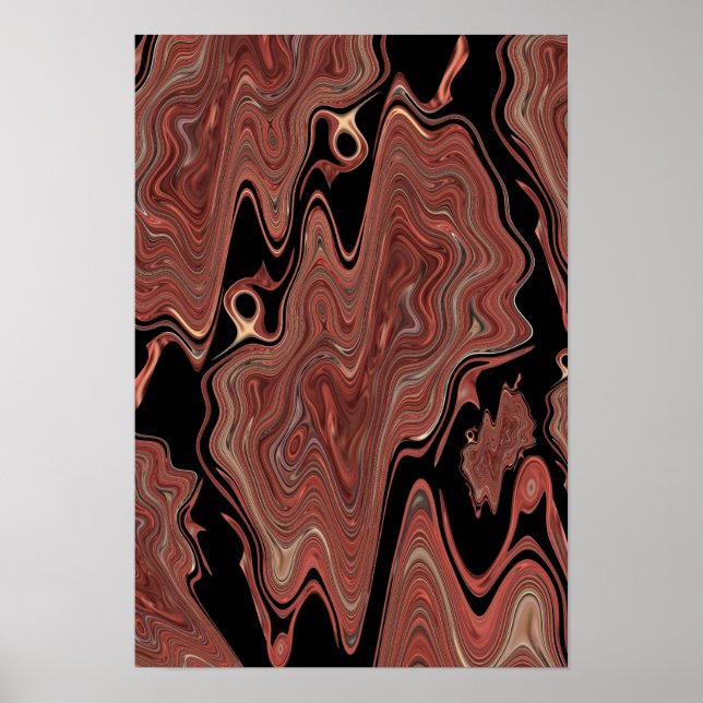 Póster Funda-Mate de Pies Distorsionados (Frente)