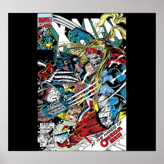 Póster Funda Omega Red Comic Book (Frente)