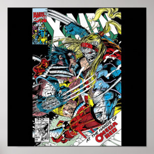 Póster Funda Omega Red Comic Book