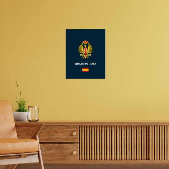 Póster Funda para pasaporte del Ejército de Tierra (Salón 2)