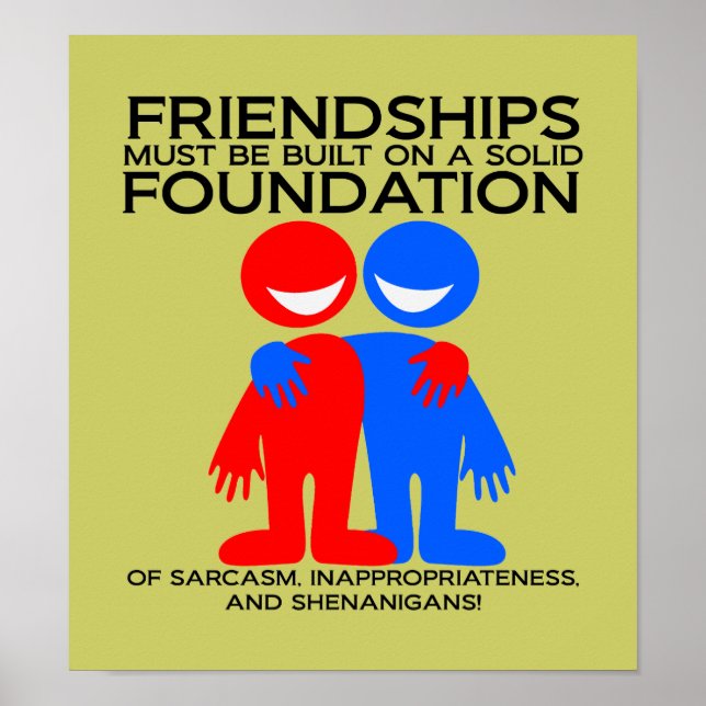 Póster Fundación de Amistad (Frente)