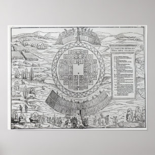 Póster Fundación de Hochelaga