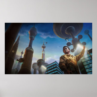 Póster Fundación Isaac Asimov