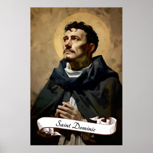Póster Fundador Santo Dominico de la Orden Dominicana