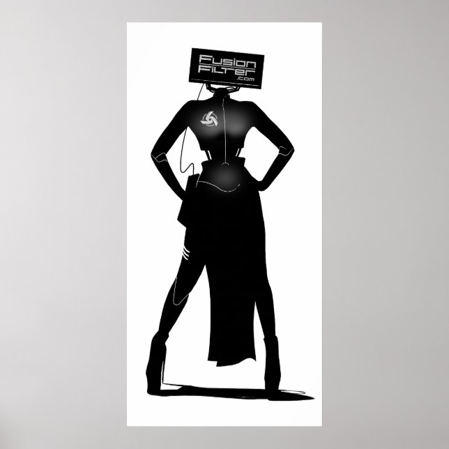 Póster Fundido de filtro de fusión (Frente)