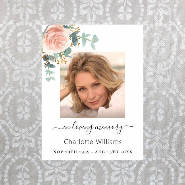 Póster Funeral conmemorativo de la fama de la foto con mo (Subido por el creador)