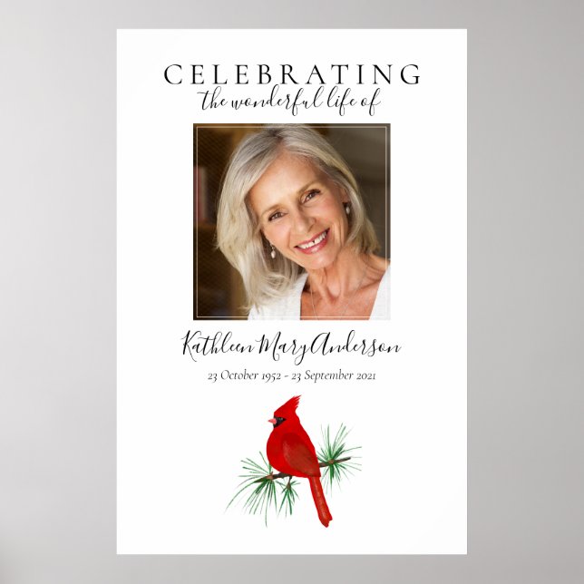 Póster Funeral de Cardenal (Frente)