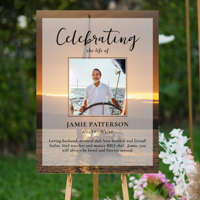 Póster Funeral de la foto del capitán Sailor Celebración  (Subido por el creador)