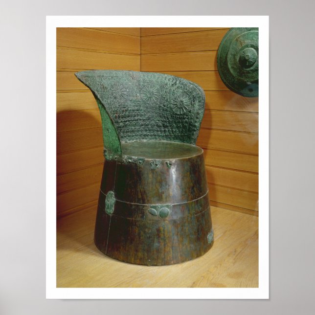 Póster Funerary throne, Villanovan period, 1st half 7th c (Frente)