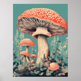 Póster Fungi Tale de hadas