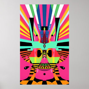 Póster Funhouse - Ken Gage Art