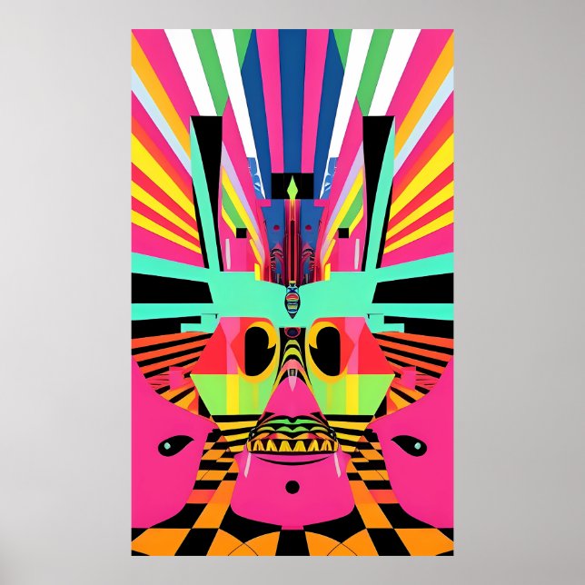 Póster Funhouse - Ken Gage Art (Frente)