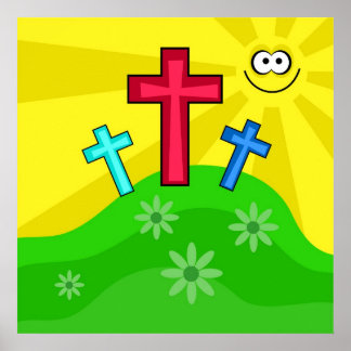 Póster Funky Easter