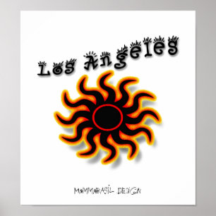 Póster ¡Funky Poster de Los Ángeles!