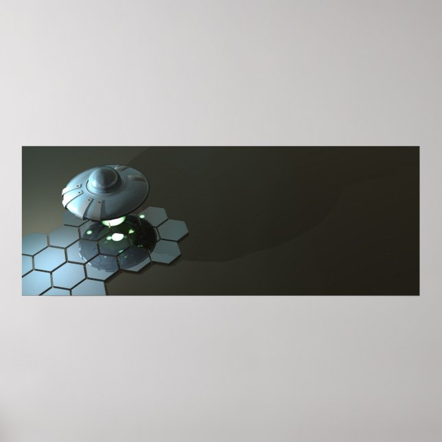 Póster Funky Saucer 2 Poster (Frente)