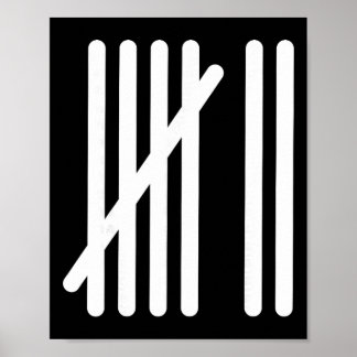 Póster Funny 67 Math Teacher Kindergarten Number Counting