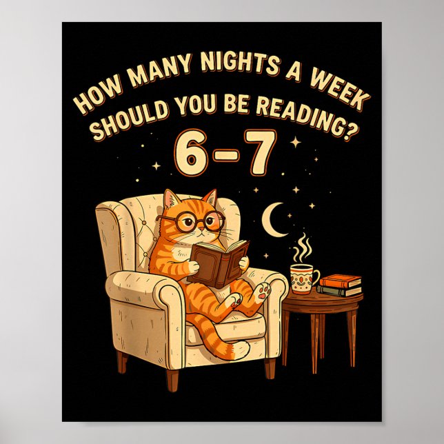 Póster Funny 67 Meme Reading School Librarian Teacher Bra (Frente)