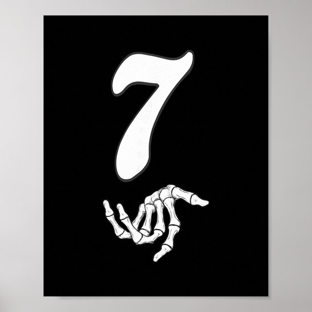 Póster Funny 67 Six Seven Meme Couple Matching Halloween  (Frente)